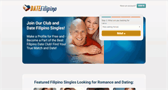 Desktop Screenshot of datefilipino.com